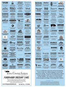 TCA fundraiser card 2014
