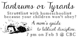 tantrums feb meeting