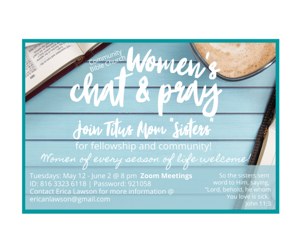CBC Women Chat and Pray Corrected